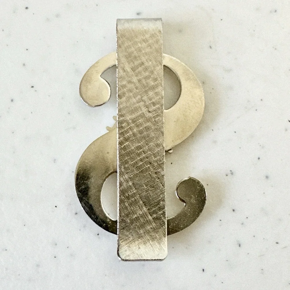Cosmopolitan International‎ Hood Emblem Design Money Clip With Money Sign